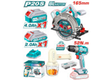 Комбинированный набор аккумуляторных инструментов 3 шт.  TOSLI240583 новый  новый TOTAL