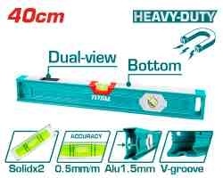 Магнитный Уровень алюминиевый строительный 400 мм TMT24056