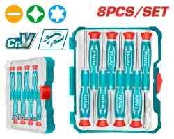 Набор отверток для точных работ 8 шт. TOTAL THT250826