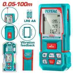 Лазерный дальномер 0․05-100м TOTAL TMT51036