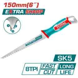 Ножовка по гипсокартону 150мм TOTAL THWBSW1508