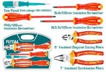 Набор диэлектрических инструментов до 1000В 6шт THKIST3062