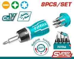 Отвертка 8 в 1 TOTAL TACSDS1726