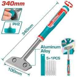 Металлический скребок 340мм TOTAL TGS3088