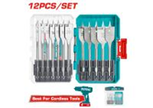 Набор Плоских Сверл 12 Шт (TACSDL1206) новый  новый TOTAL