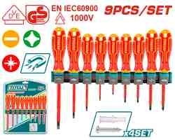 Набор изолированных отверток из 9 предметов THTIS596