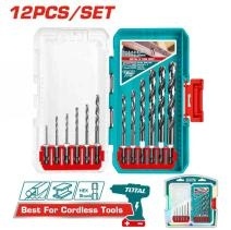 Набор сверл из быстрорежущей стали, 12 предметов TOTAL TACSDL11206