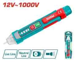 Индикатор переменного напряжения 12-1000В TOTAL THT100091