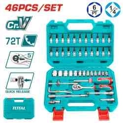 Набор Инструмента, 1/4дюйма 46 Предметов (THT141462) фото 1