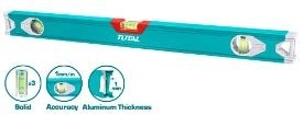 Уровень алюминиевый строительный 800 мм TMT28016 фото 1