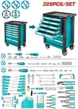 Набор ящиков для инструментов из 328 предметов THPTCS73281 фото 1