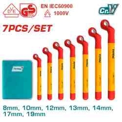 Набор накидных гаечных ключей диэлектрических, 7 шт THKISPA0702 фото 1