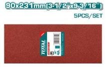 Набор шлифовальных листов 90x231мм TAC749241-1 фото 1