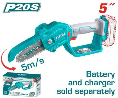 Аккумуляторная мини-цепная пила Li-Ion TGSLI2058 фото 1