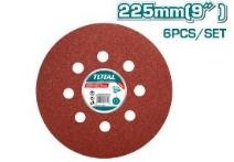 Набор шлифовальных листов 225мм TAC732251 фото 1