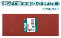 Набор шлифовальных листов 145x114мм TAC74914112 фото 1