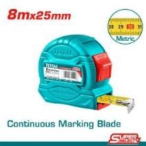 Рулетка 8м х 25мм TMT34825M фото 1