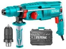 Электрическая Перфоратор / SDS Plus / 800В / 2,5 Дж / + Быстрозажимной патрон 13 мм TH308268-2 фото 1