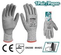 Перчатки для защиты от порезов XL TSP1701-XL фото 1