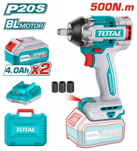 Аккумуляторный ударный гайковерт TIWLI2050 фото 1