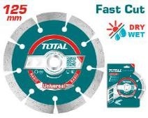 Алмазный диск сегментный 125 X 22.22 мм TAC2111253 фото 1