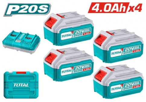 Литий-ионный аккумулятор P20S и комплект зарядного устройства TFBCLI20244 фото 1