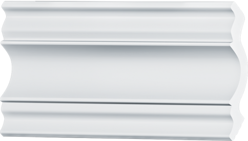 Плинтус потолочный XPS SG-90/90 (90*90мм) (54шт) фото 1