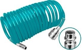 Шланг пневматический спиральный 5 м THT11051 фото 1