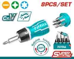 Отвертка 8 в 1 TOTAL TACSDS1726 фото 1