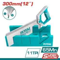 Стусло 300х140х80 мм и ножовка 300 мм THTK591262 фото 1