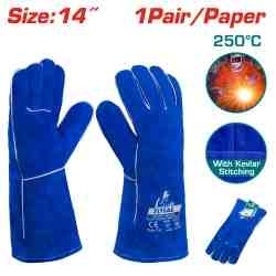 Перчатки сварочные 14 Дюймов фото 1