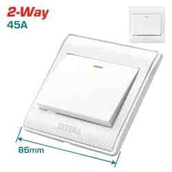 Выключатель 1 место 2 линии16A 250V~ THESSH01103 фото 1