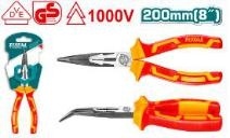Длинногубцы Изогнутые диэлектрические 1000B 200мм THTIP2481 фото 1