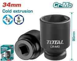 Головка ударная торцовая 34мм - 3/4" THHISD3434L фото 1