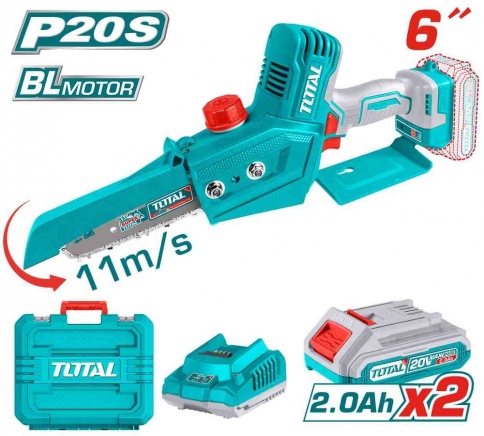 Аккумуляторная Цепная Мини Пила 20V (TGSLI20686) фото 1