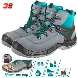 Длинные защитные замшевые туфли N39 TSP203SB.39 фото 1