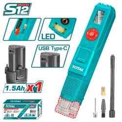 Аккумуляторный авто компрессор Li-Ion TACLI12012 фото 1