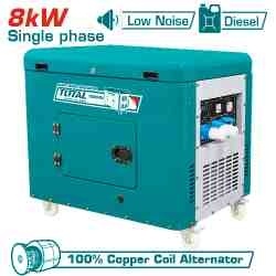 Дизельный Генератор 8kw (с электростартером)TP280001 фото 1