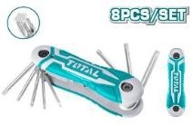 Набор TORX ключей складной 8 шт. THT1061846 фото 1
