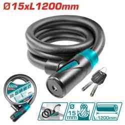 Велосипедный Замок 15X1200 Мм (TBK11512) фото 1